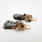 Gemstone Drop Earrings - Silverleaf Jasper