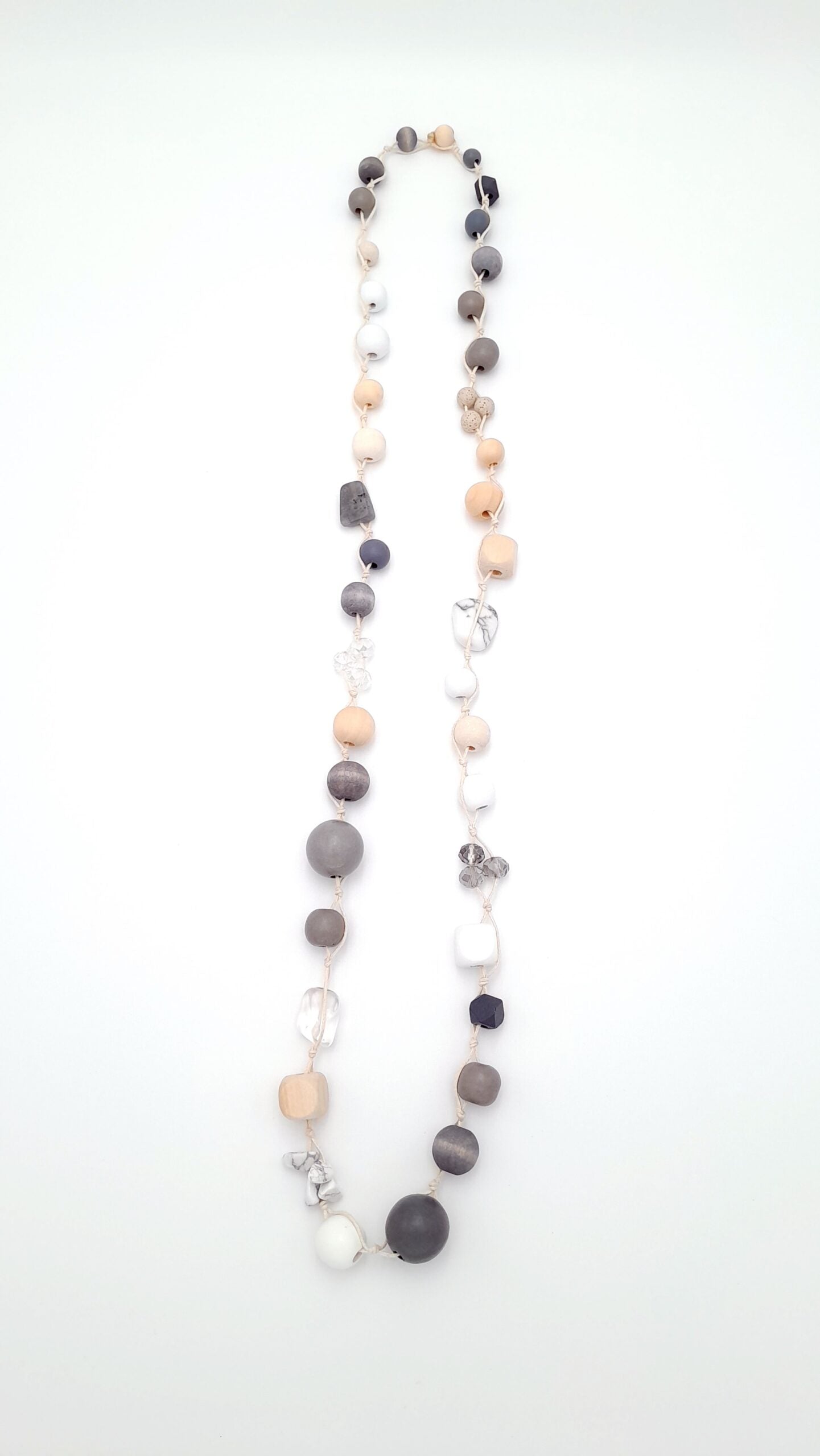 Betty Boo Necklace - Grey