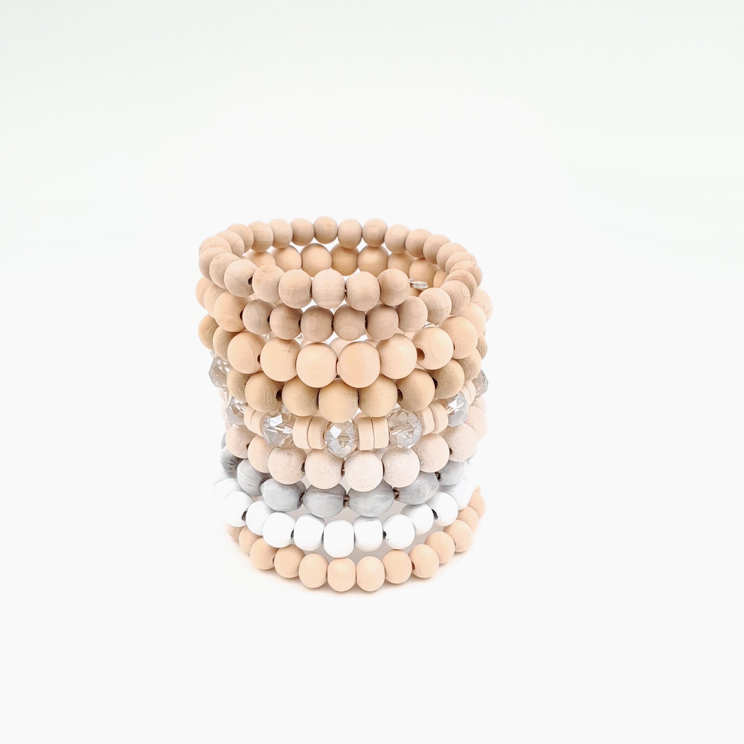 Large Coil Bracelet - Stone