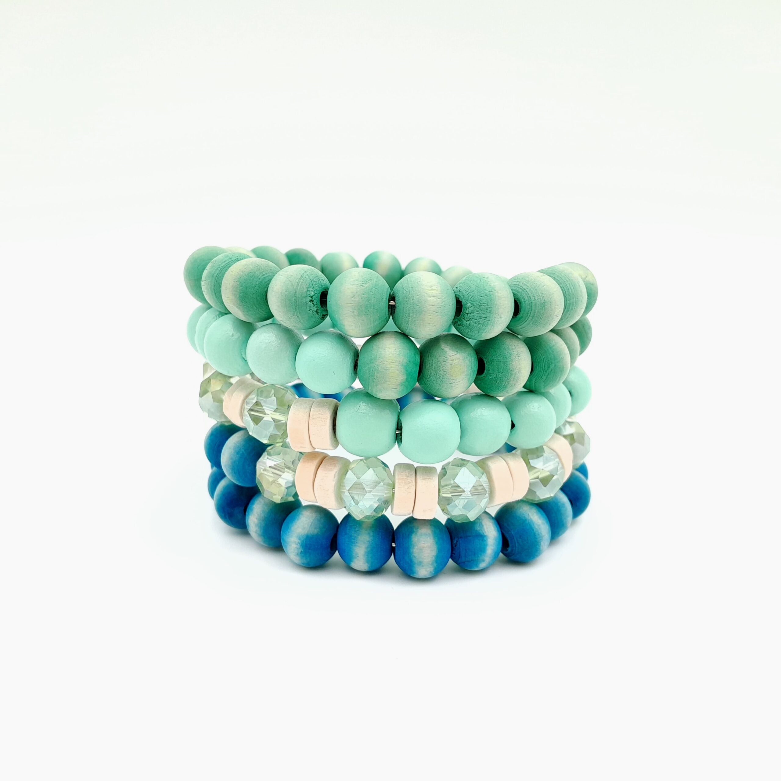 Mini Coil Bracelet - Turquoise