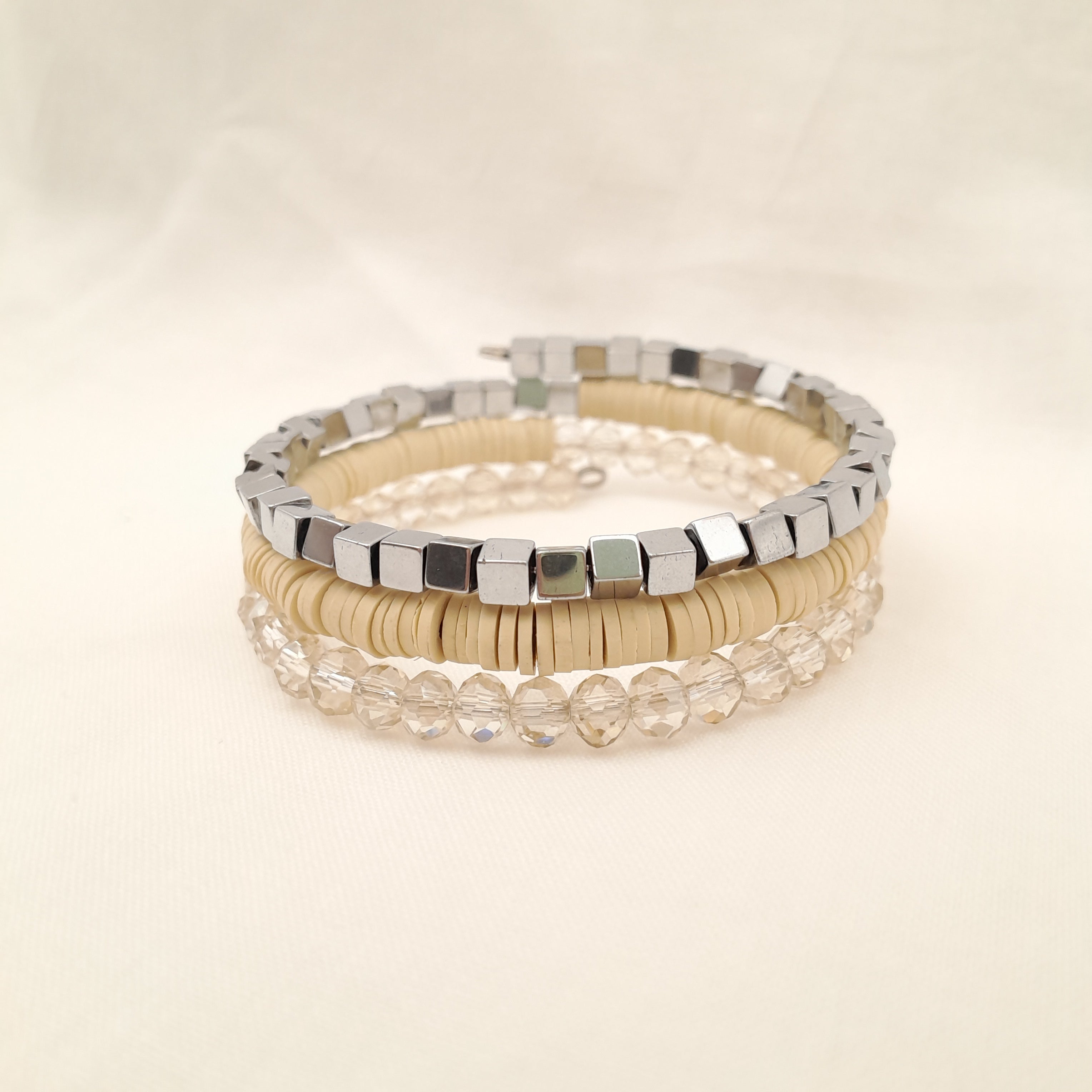 Rani Coil Bracelet - Natural