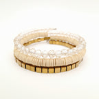 Rani Coil Bracelet - Stone