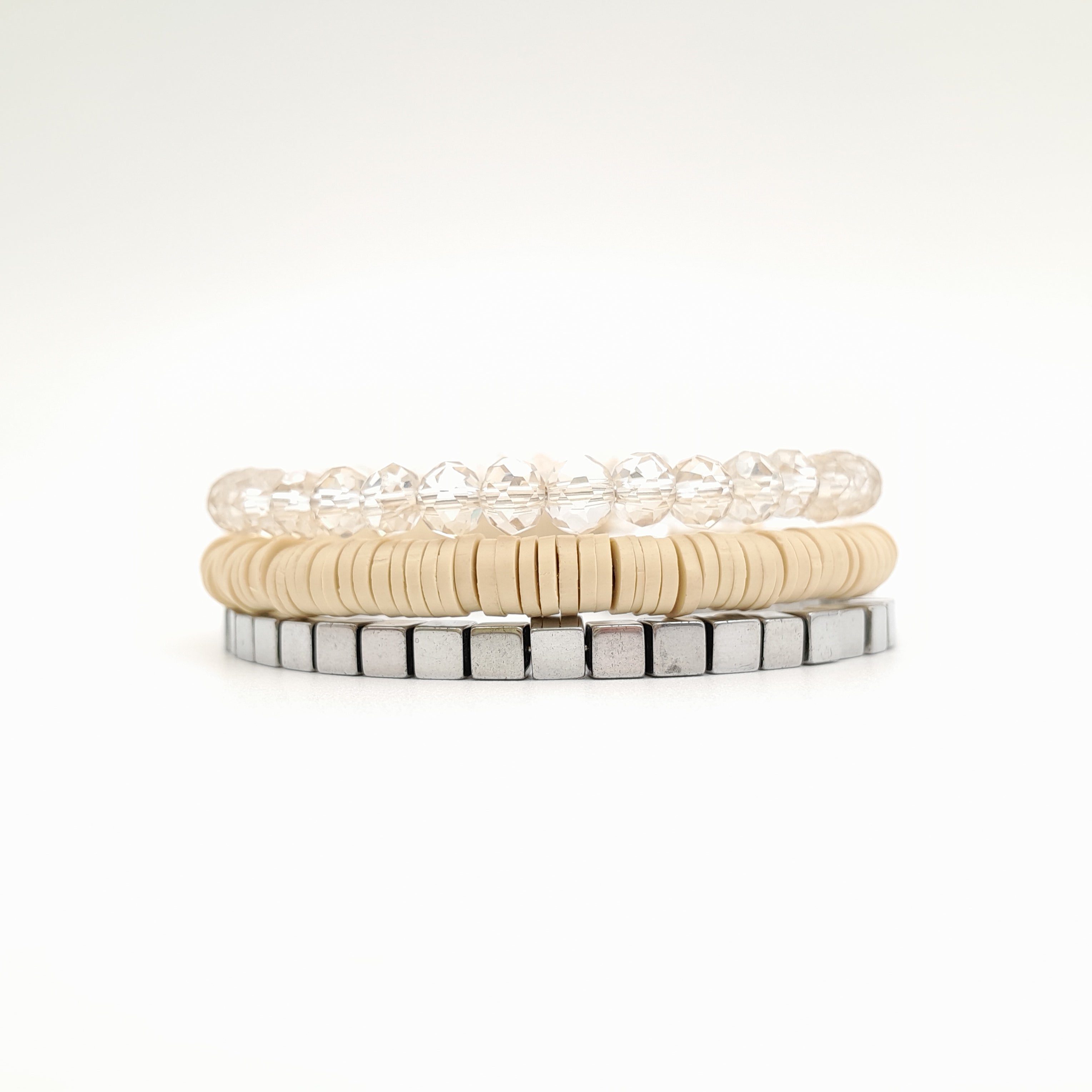 Rani Coil Bracelet - Stone