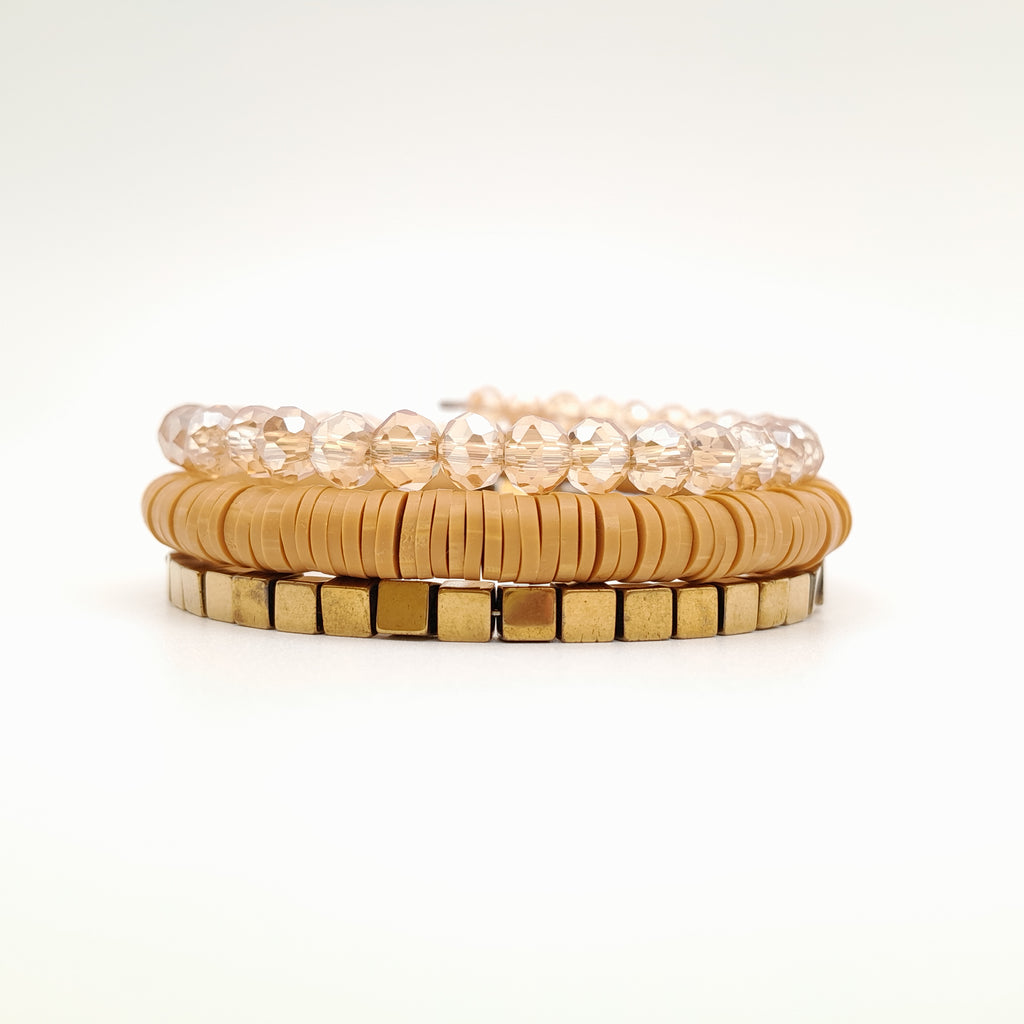 Rani Coil Bracelet - Mustard