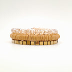 Rani Coil Bracelet - Mustard