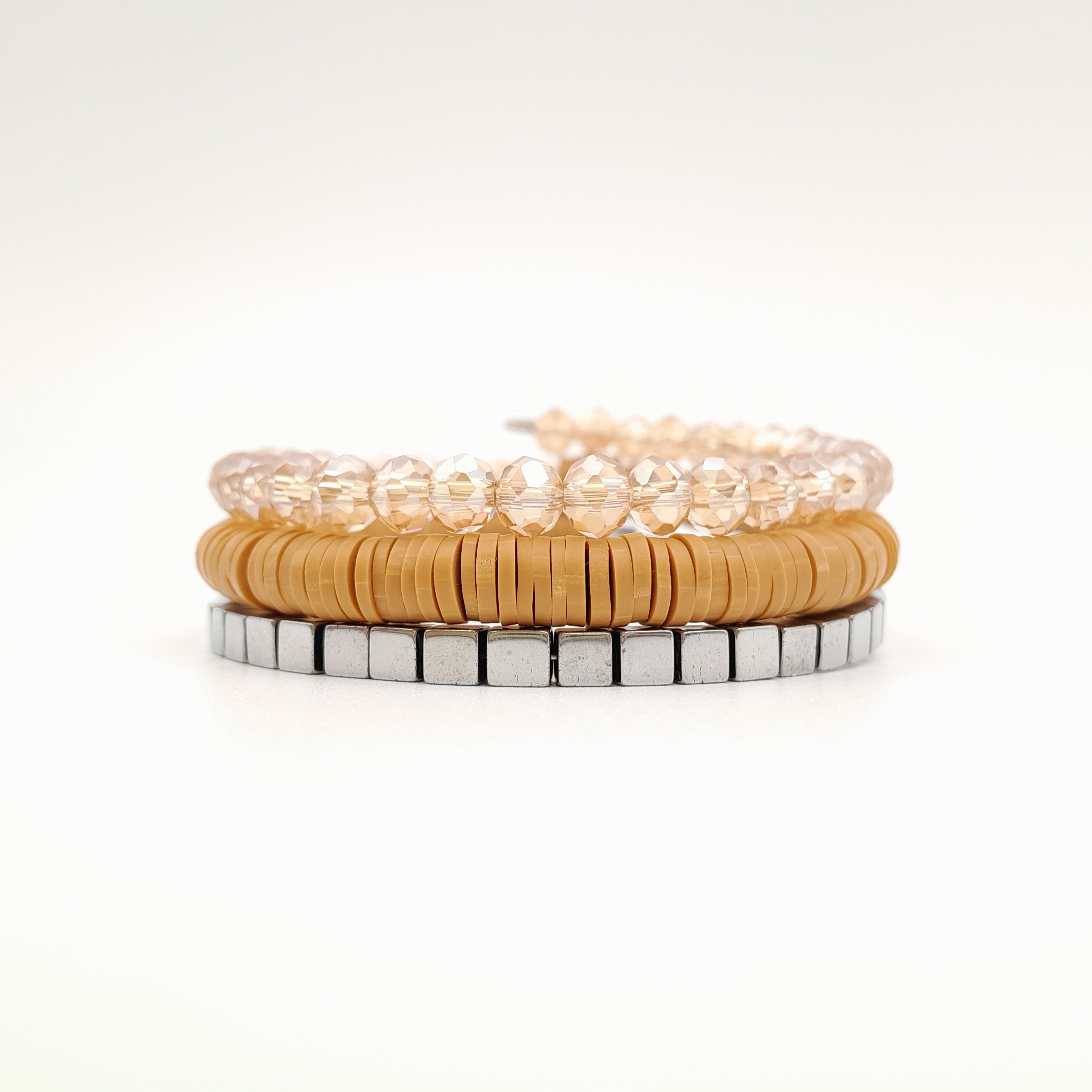 Rani Coil Bracelet - Mustard