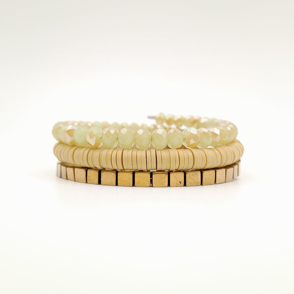 Rani Coil Bracelet - Chartreuse