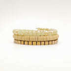 Rani Coil Bracelet - Chartreuse