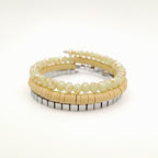 Rani Coil Bracelet - Chartreuse