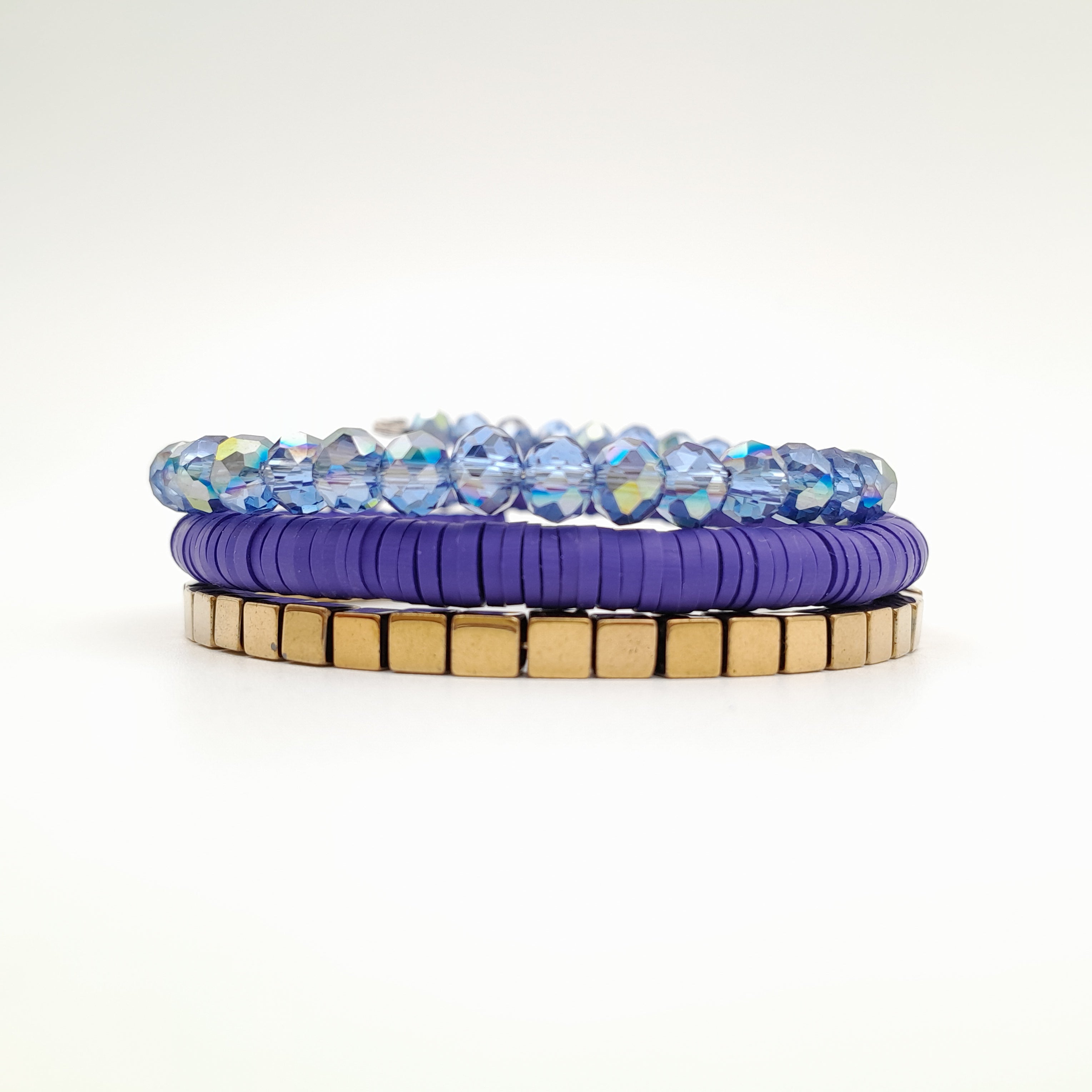 Rani Coil Bracelet - Royal Blue