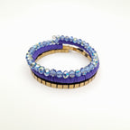 Rani Coil Bracelet - Royal Blue