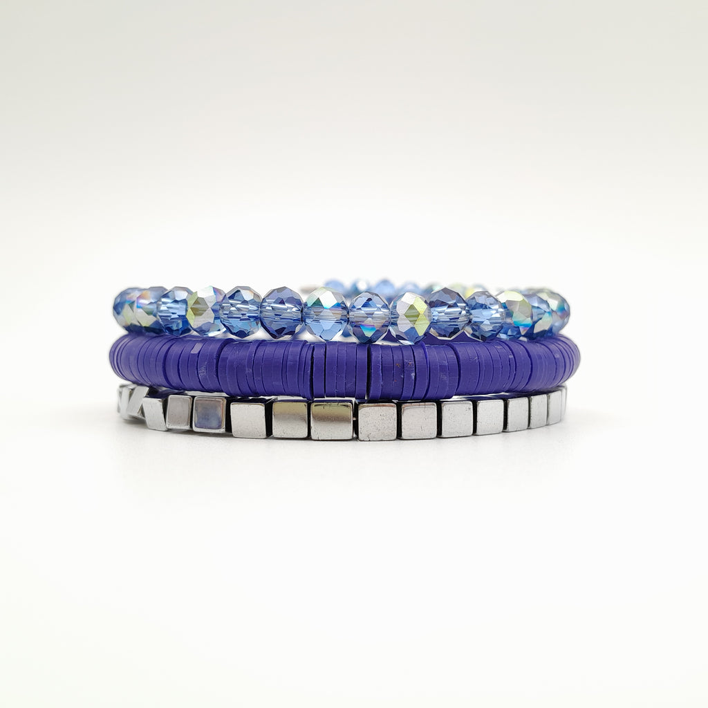 Rani Coil Bracelet - Royal Blue