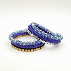 Rani Coil Bracelet - Royal Blue