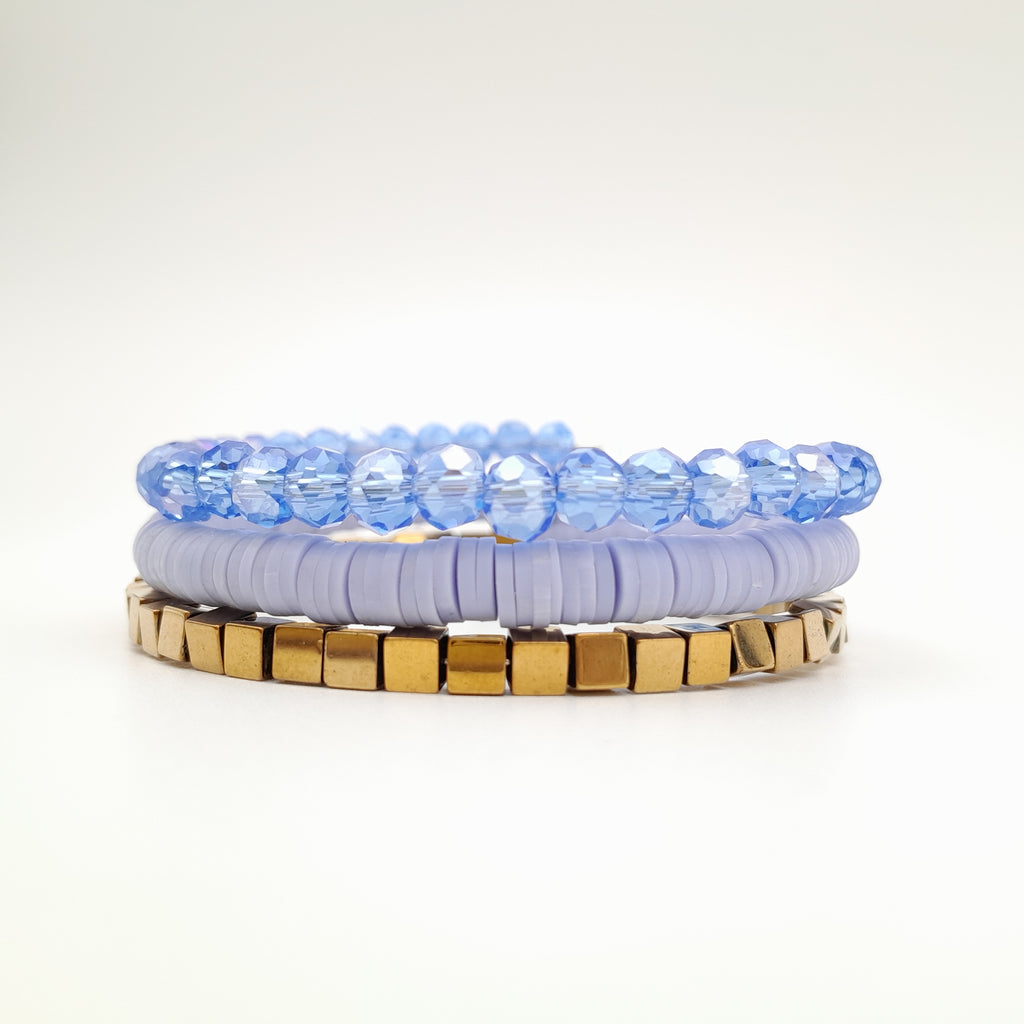 Rani Coil Bracelet - Lavender