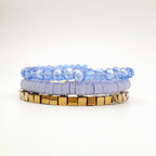 Rani Coil Bracelet - Lavender