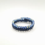 Rani Coil Bracelet - Navy