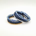 Rani Coil Bracelet - Navy