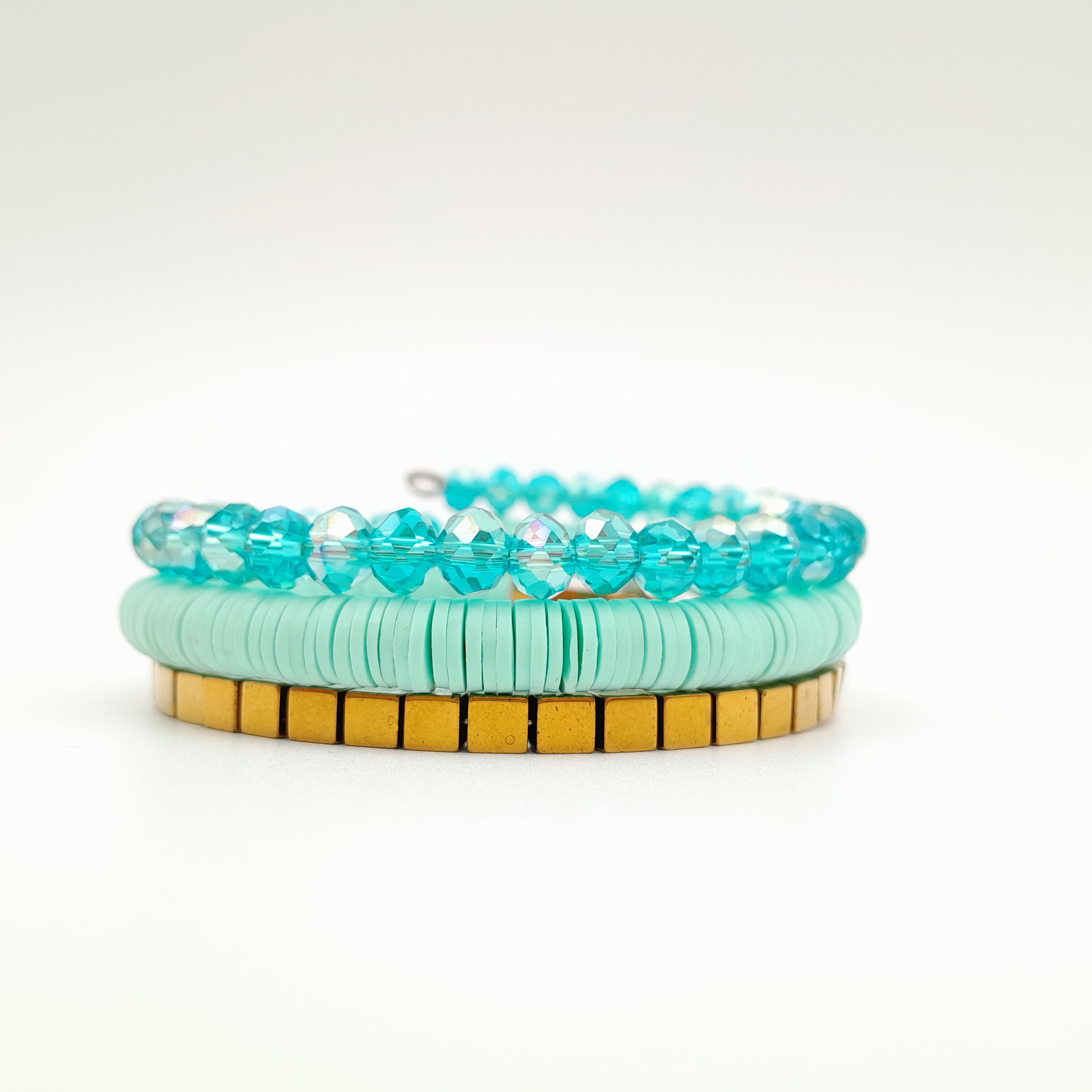 Rani Coil Bracelet - Turquoise