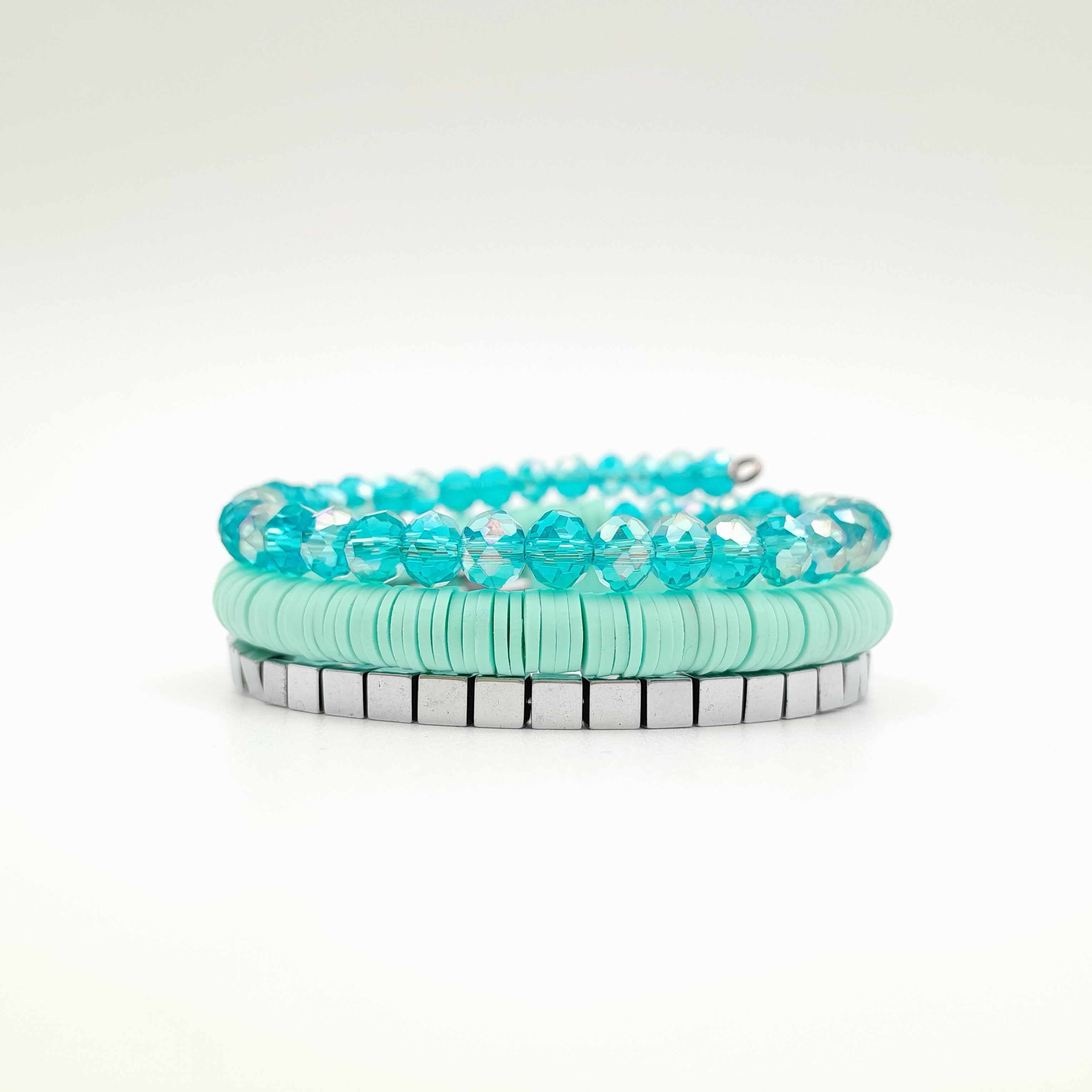 Rani Coil Bracelet - Turquoise