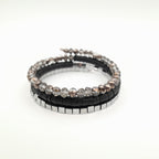 Rani Coil Bracelet - Graphite
