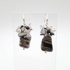 Gemstone Drop Earrings - Silverleaf Jasper