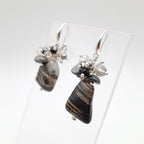 Gemstone Drop Earrings - Silverleaf Jasper