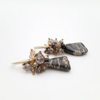 Gemstone Drop Earrings - Silverleaf Jasper
