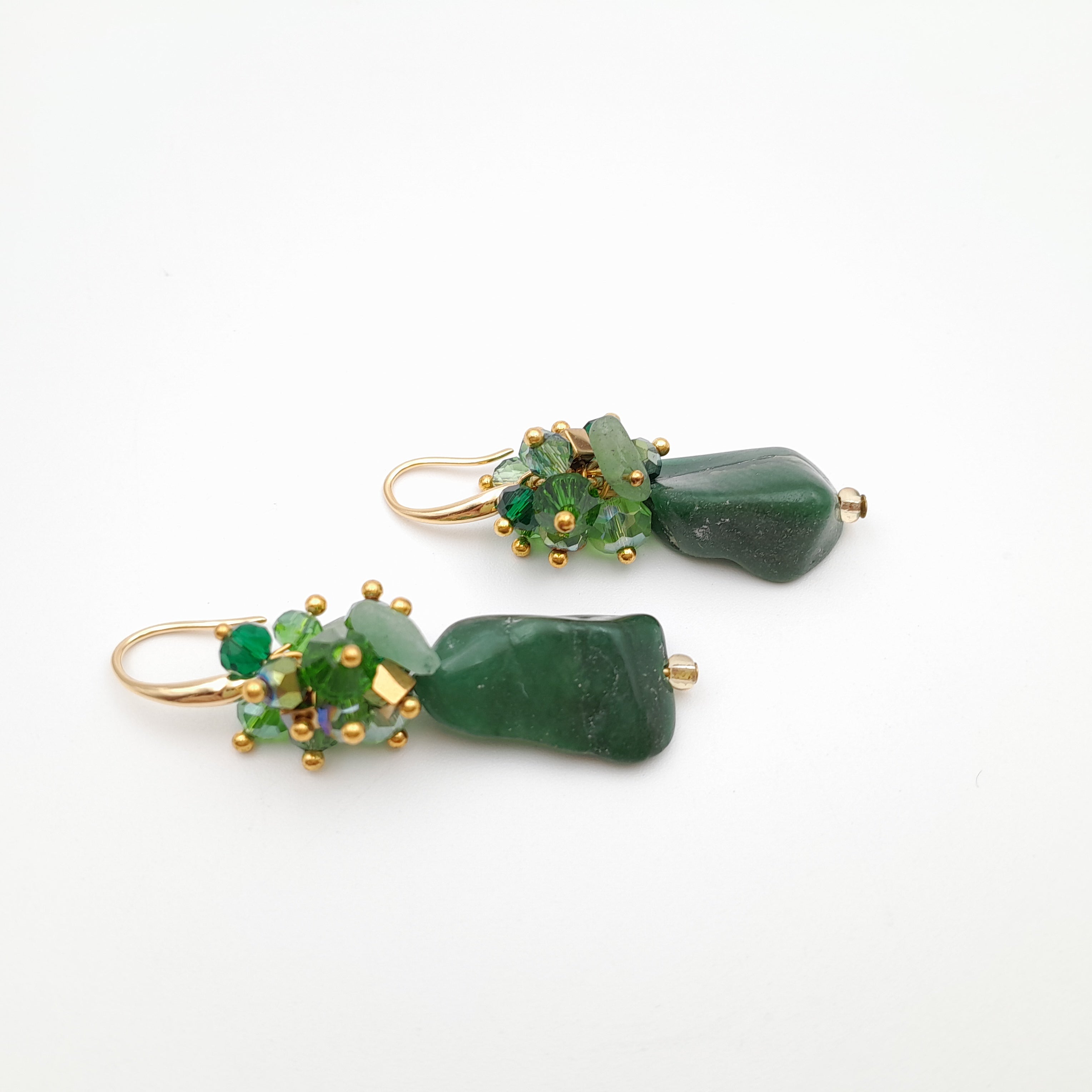Gemstone Drop Earrings - Buddstone