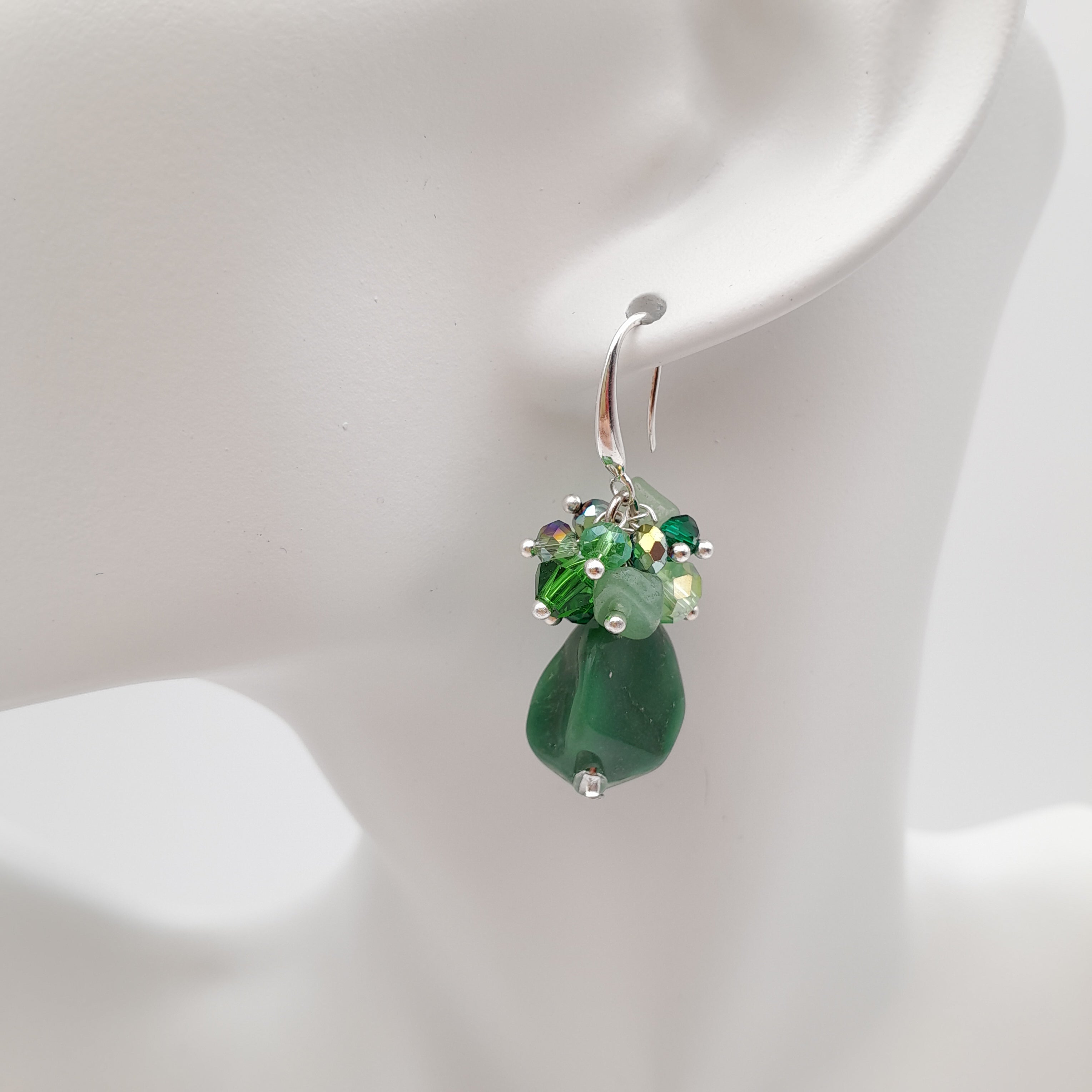 Gemstone Drop Earrings - Buddstone