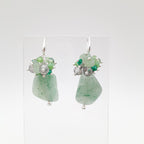 Gemstone Drop Earrings - Aventurine