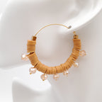 Halo Hoops - Mustard