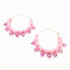 Halo Hoops - Candy Pink