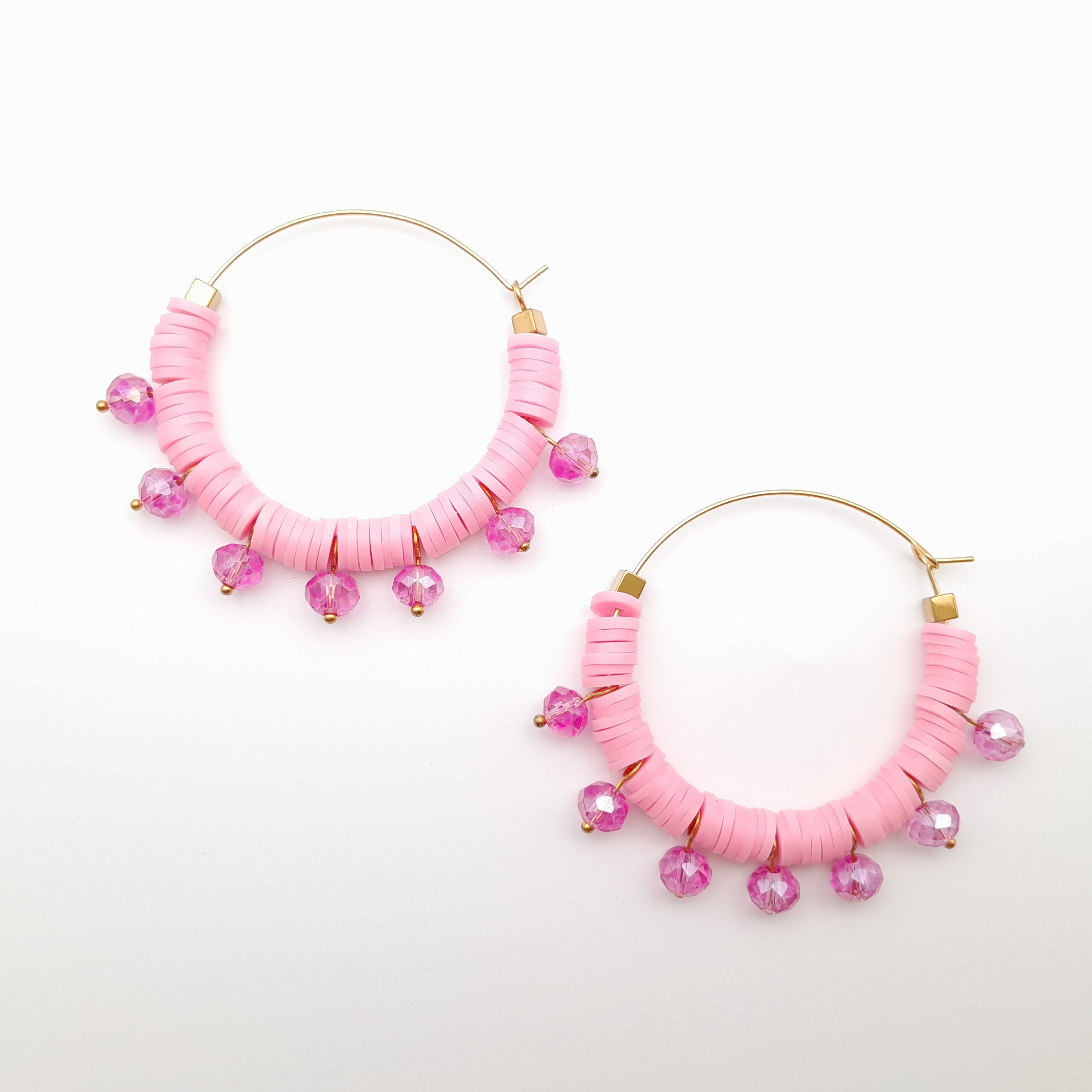 Halo Hoops - Candy Pink