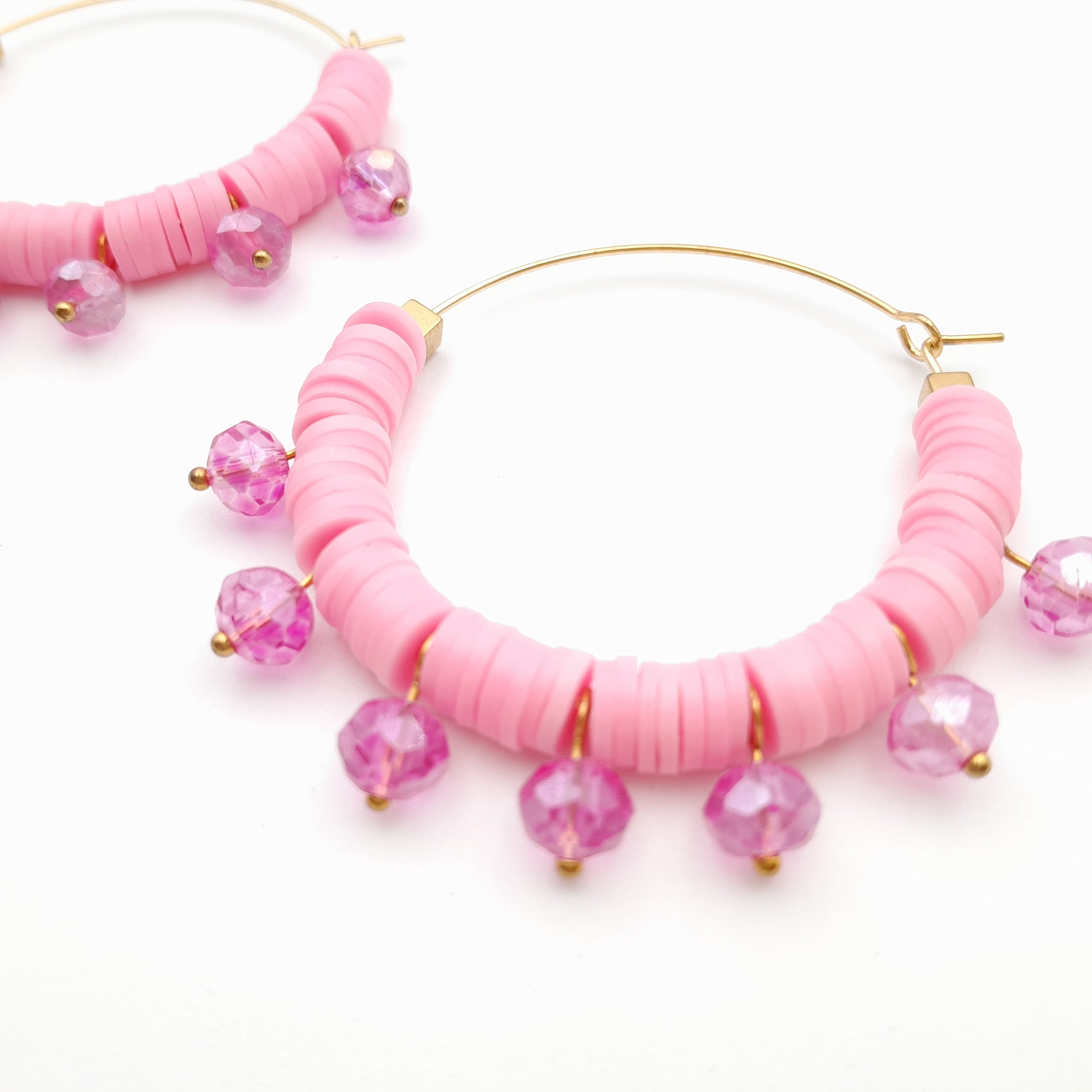 Halo Hoops - Candy Pink