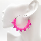 Halo Hoops - Hot Pink