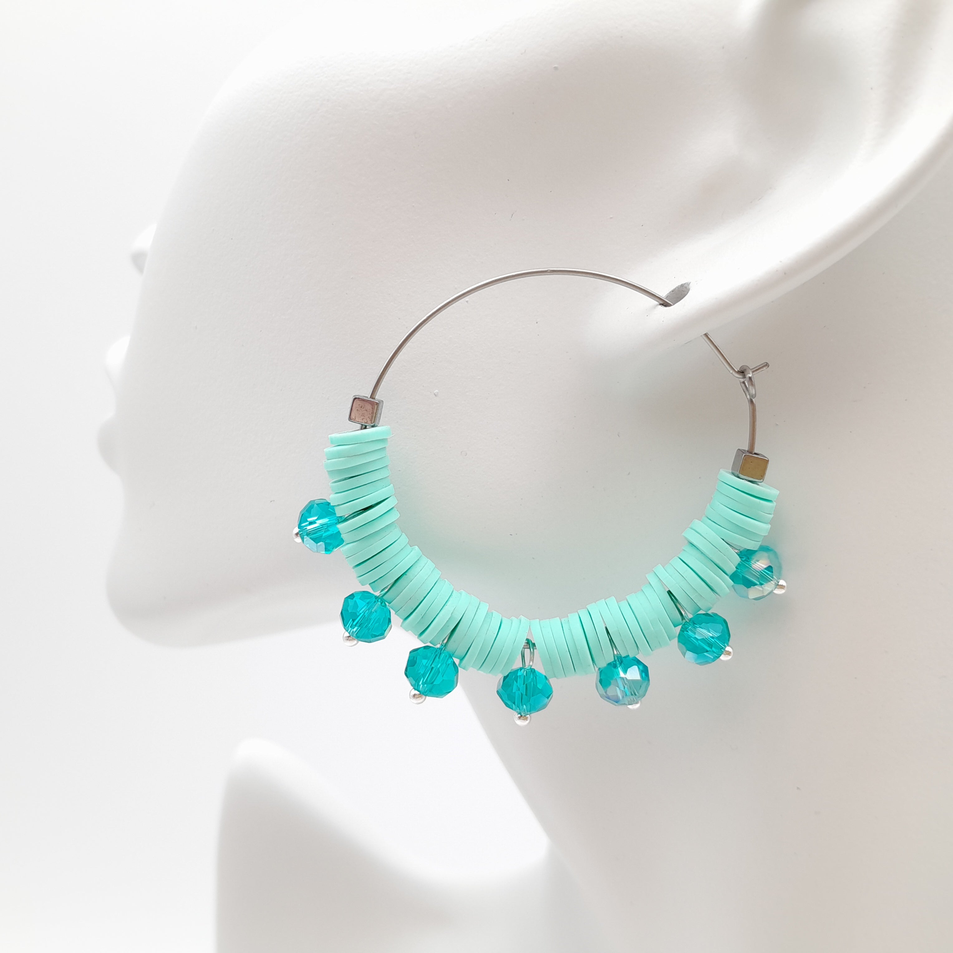 Halo Hoops - Turquoise