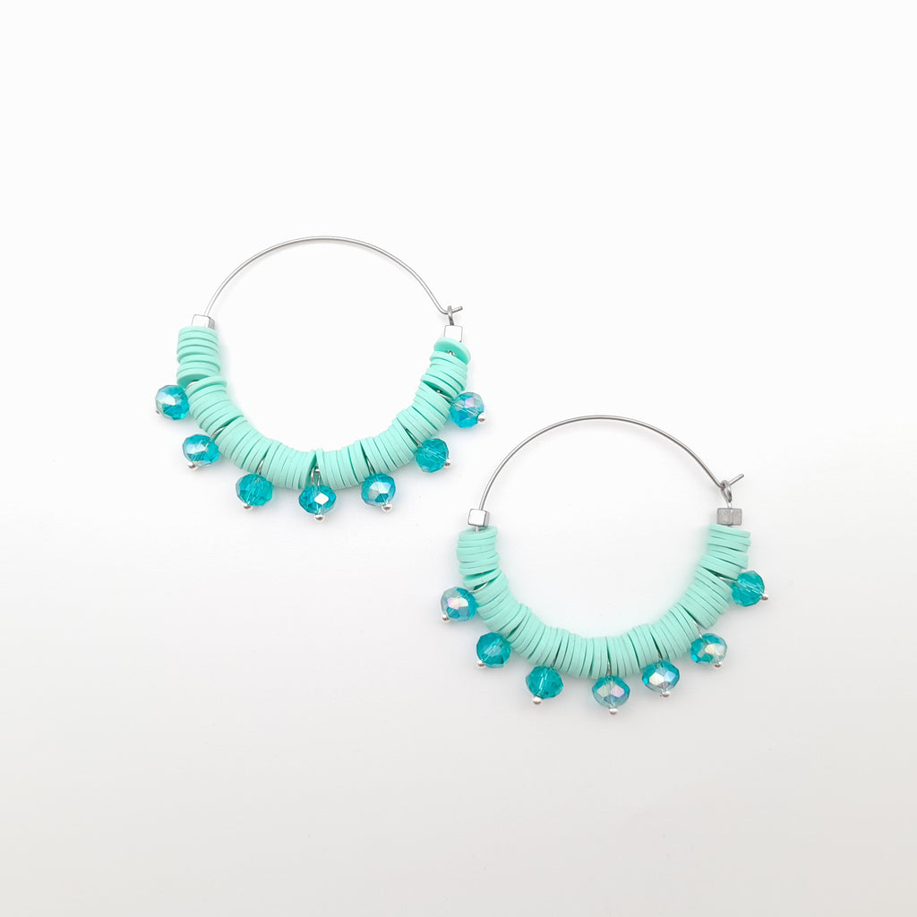 Halo Hoops - Turquoise