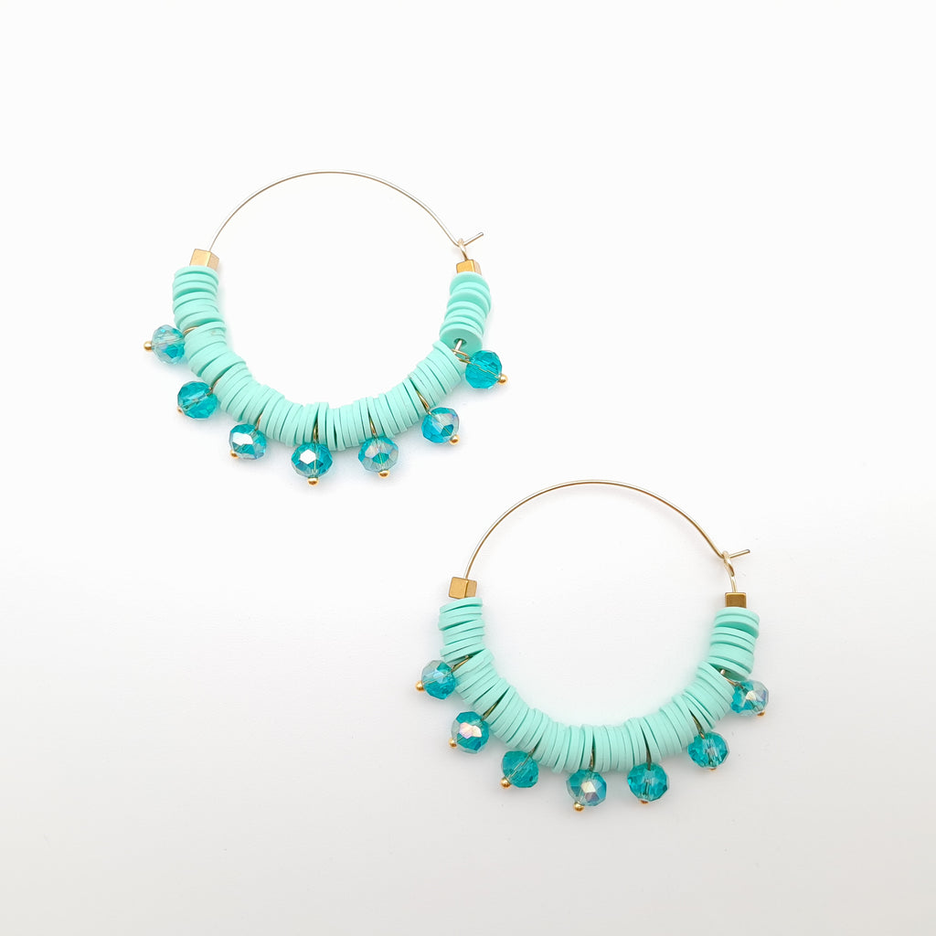 Halo Hoops - Turquoise