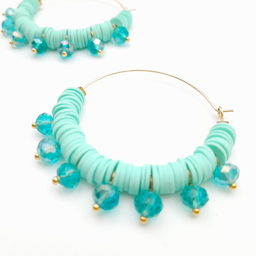 Halo Hoops - Turquoise
