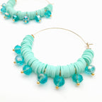 Halo Hoops - Turquoise