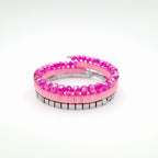 Rani Coil Bracelet - Candy Pink