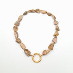 Pebble Necklace - Picture Jasper