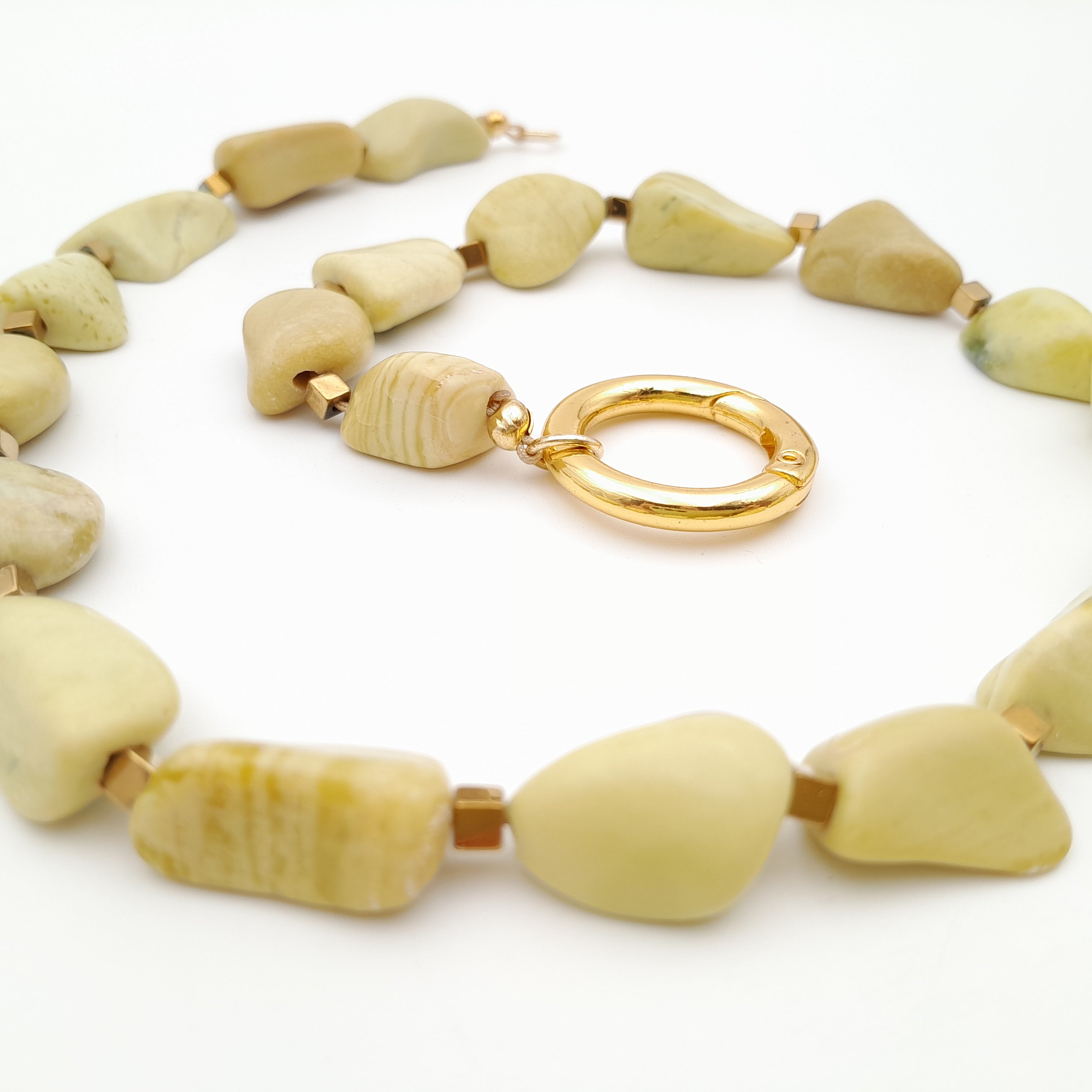 Pebble Necklace - Serpentine