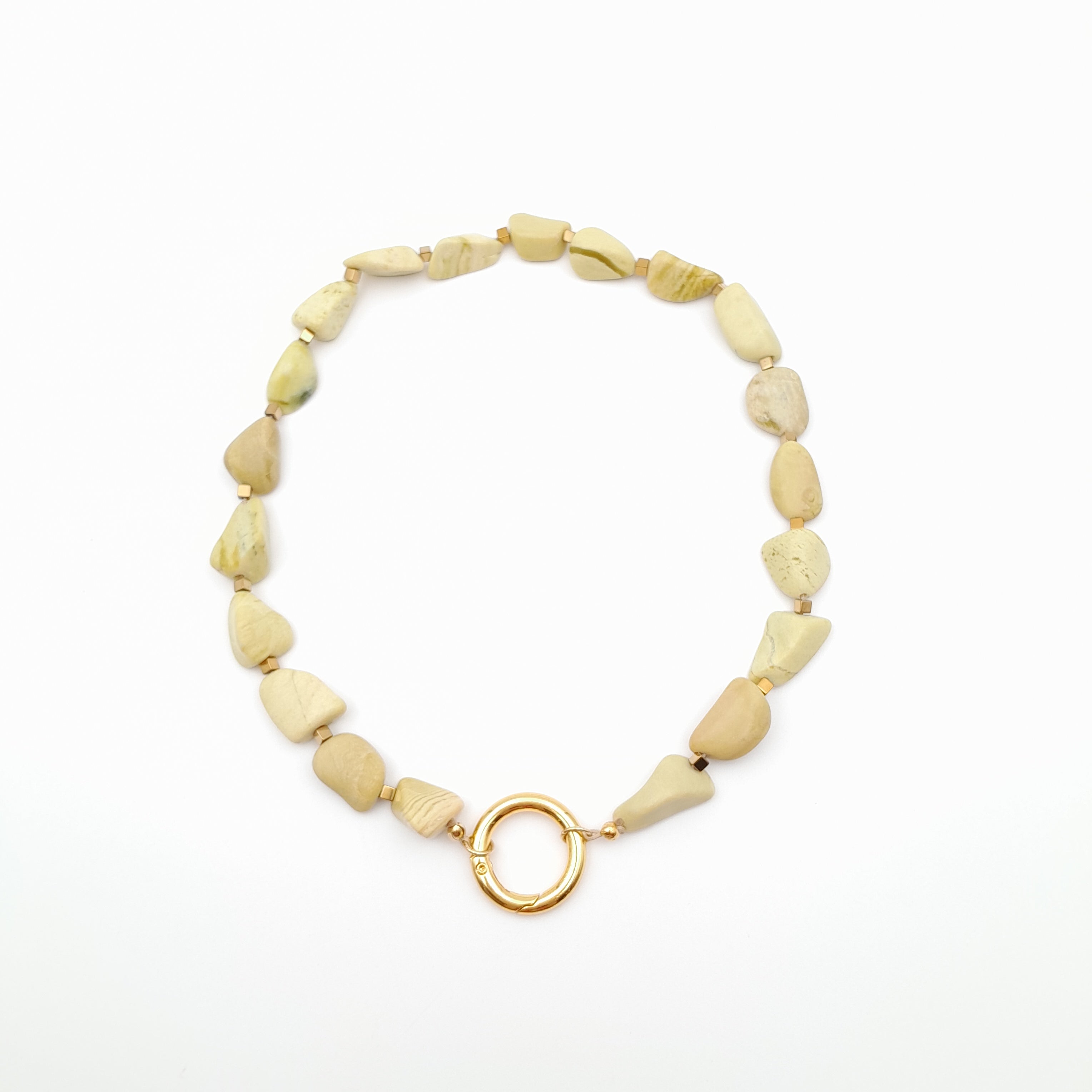 Pebble Necklace - Serpentine