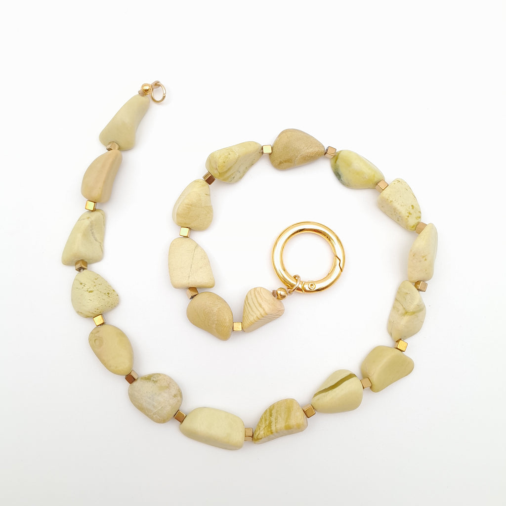 Pebble Necklace - Serpentine