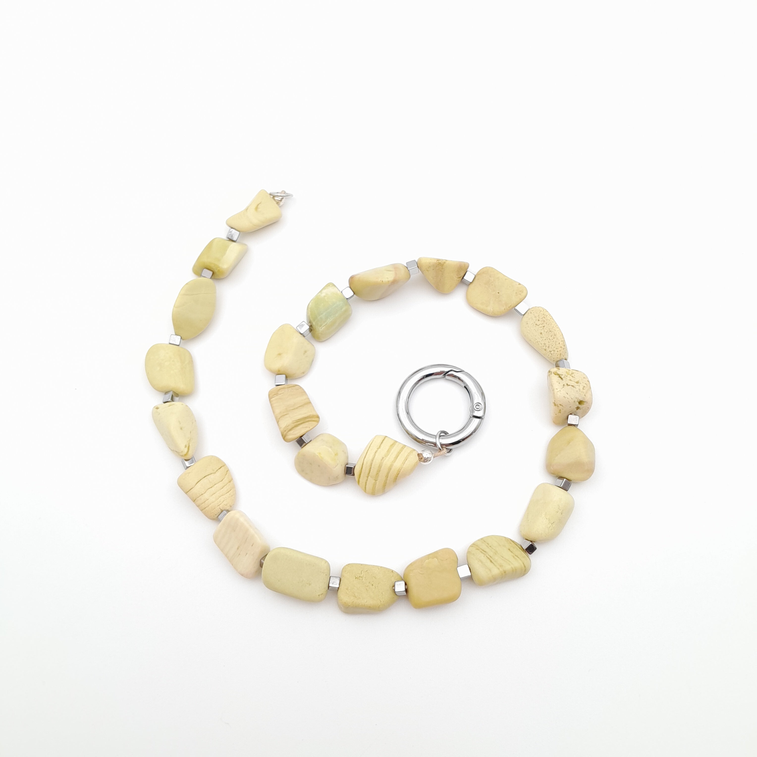 Pebble Necklace - Serpentine