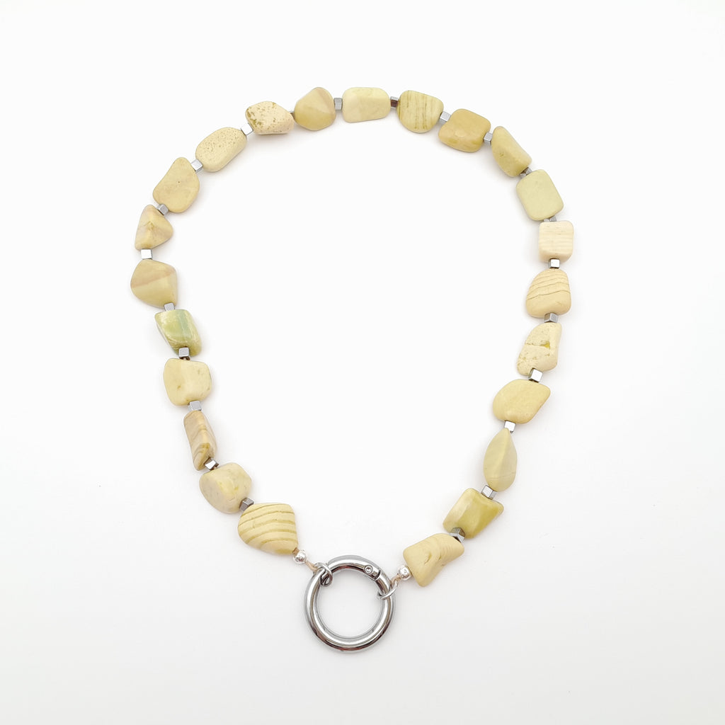 Pebble Necklace - Serpentine