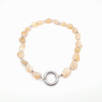 Pebble Necklace - Citrine