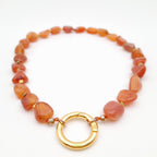 Pebble Necklace - Carnelian