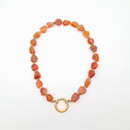 Pebble Necklace - Carnelian
